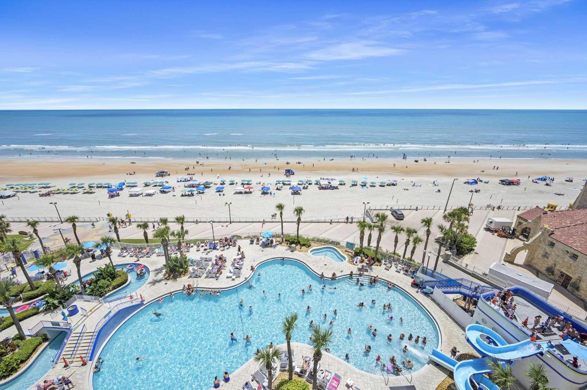 Luxury 17Th Floor 1 Bedroom Condo Direct Oceanfront Wyndham Ocean Walk Resort Daytona Beach | 1708 Ngoại thất bức ảnh
